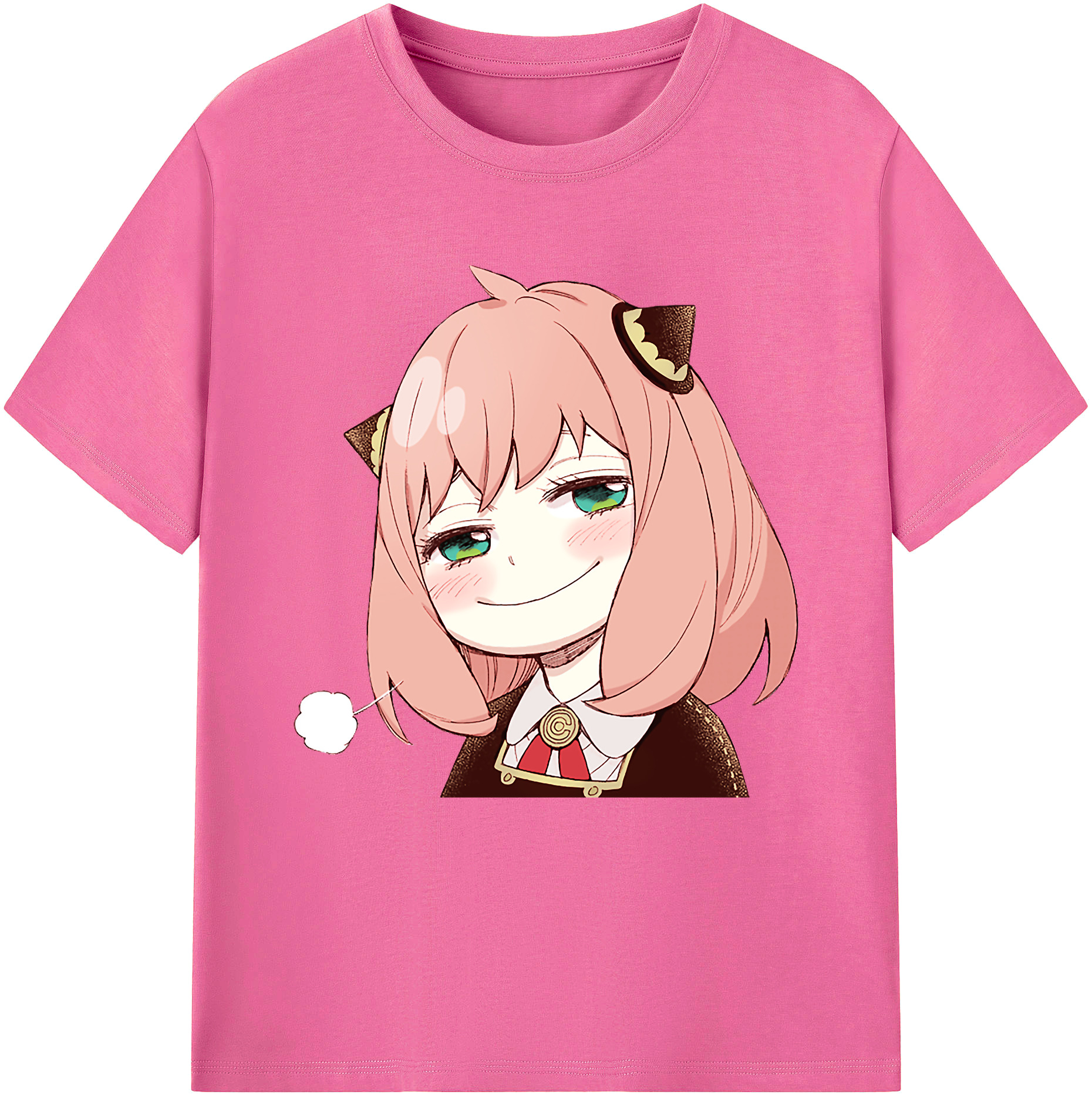 （画像用） SPY×FAMILY间谍家家酒 レディースカジュアルプリントTシャツ（綿100％）